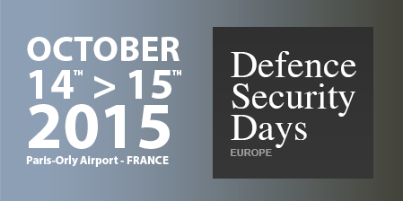 14-15 octobre 2015 – Defence et Security Days – Paris-Orly