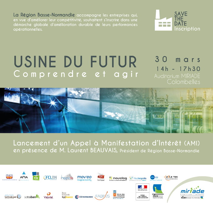 Usine du futur : Comprendre et agir – 30/03/2015 – MIRIADE