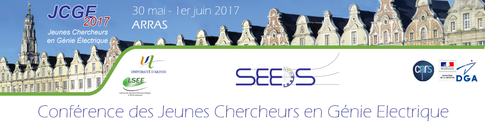 Du 30/05/2017 au 01/06/2017 – JCGE 2017- Jeunes Chercheurs en Génie Électrique – ARRAS