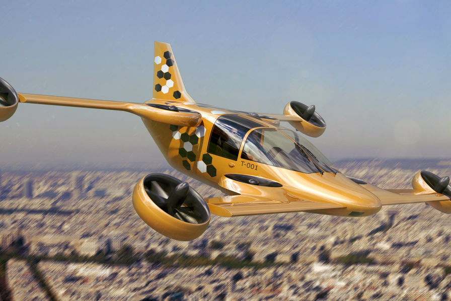 Bourget 2017 : Le drôle d’engin volant développé par la filière aéro normande