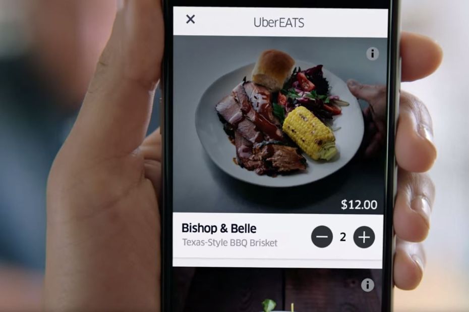 Uber va tester la livraison de repas par drones