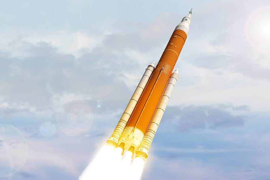 Space Launch System, la fusée super lourde de la Nasa, ne sera pas prête pour sa première mission lunaire – L&rsquo;Usine Aéro