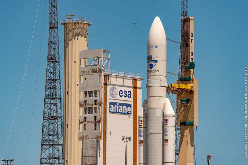 Deux satellites de télécommunications européens lancés par Ariane 5 d’ici l’été – Air&Cosmos