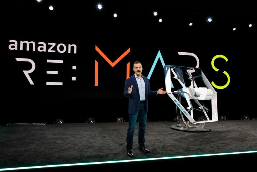 [Vidéo] Amazon présente un drone de livraison au design hybride – L&rsquo;Usine Aéro