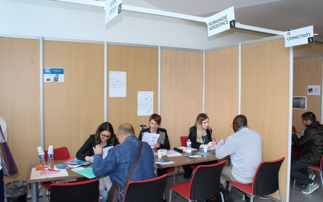 Rentrée 2019 : Pleins feux sur l’emploi dans la filière Normandie AeroEspace avec 5 salons au programme !