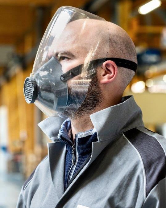 Dedienne Multiplasturgy® Group a conçu des masques réutilisables à l’infini, à partir de matières bio sourcées, baptisés Protectiv™
