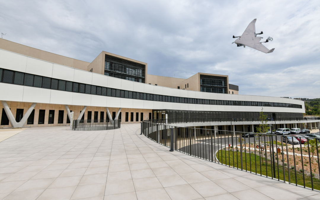 L&rsquo;HPP expérimente la livraison de sang par drone