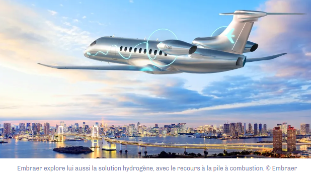 Embraer affine sa vision du futur du transport aérien