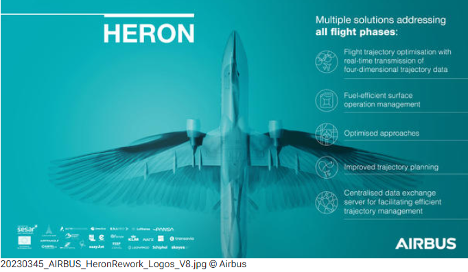 Airbus participe au lancement des vols d&rsquo;essai du projet HERON