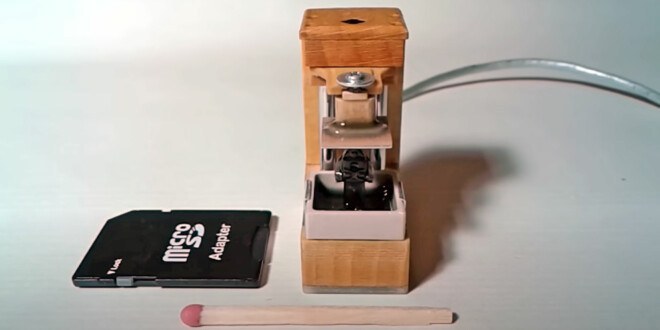 La plus petite imprimante 3D du monde fait la taille d&rsquo;une MicroSD ! – Les Imprimantes 3D .fr