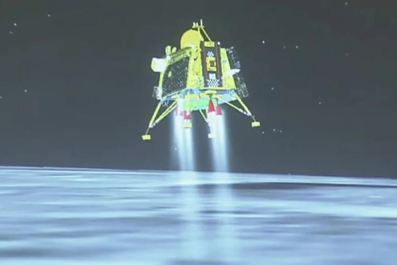 Ces images ne prouvent pas que l&rsquo;alunissage de la sonde indienne était une mise en scène