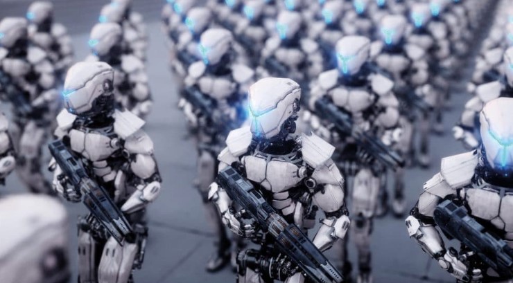 Des « robots tueurs » équipés d&rsquo;IA constitueraient l&rsquo;avenir de la guerre