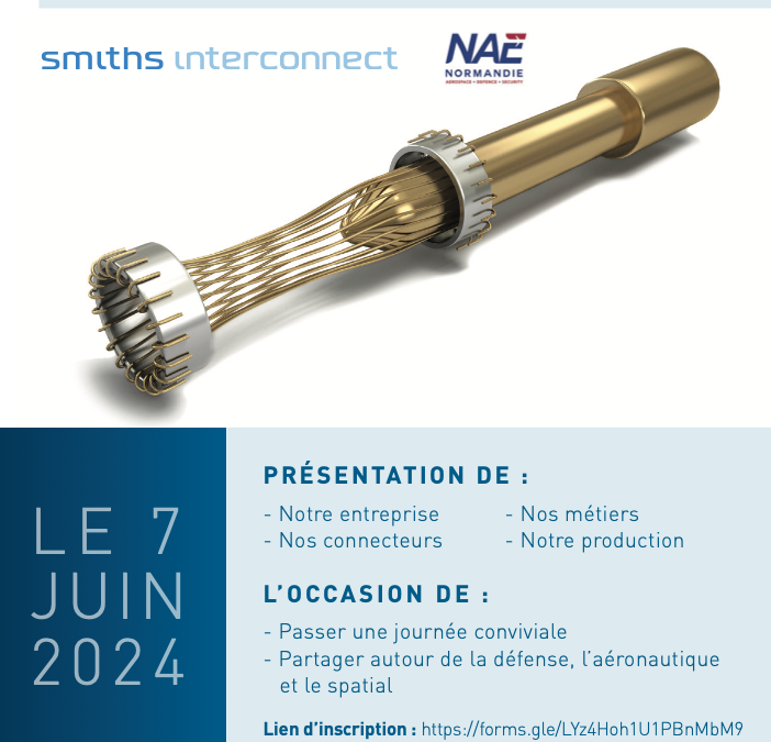 Journée Portes Ouvertes chez Smiths Interconnect le vendredi 7 juin à Saint-Aubin-lès-Elbeuf (76)