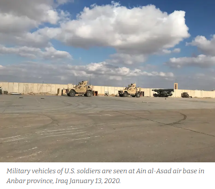 Drone attack reported on US base in Iraq