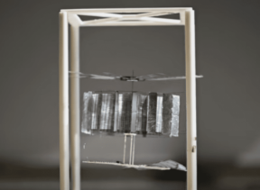 Ultralight drone that flies with onboard solar