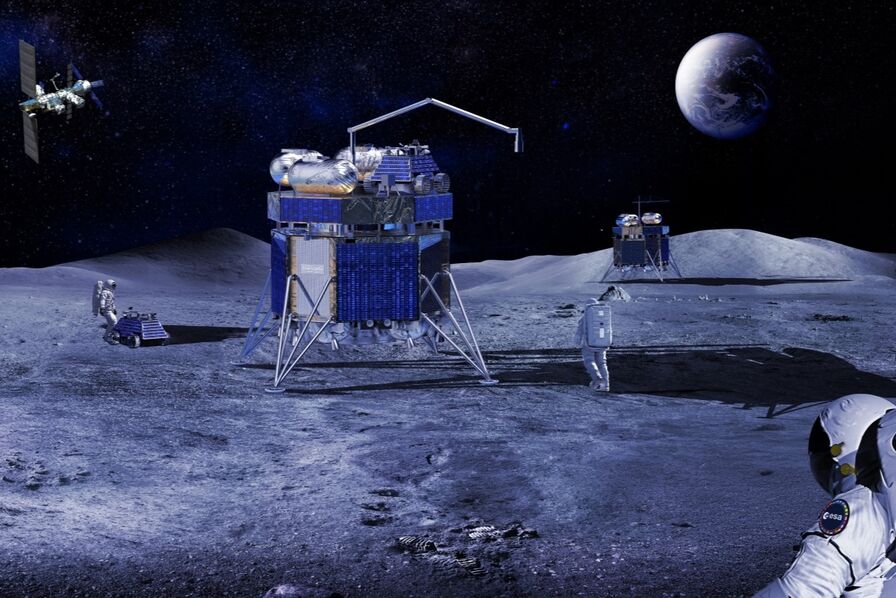 Thales Alenia Space signe un contrat de 862 millions d&rsquo;euros pour développer le futur atterisseur lunaire de l’ESA