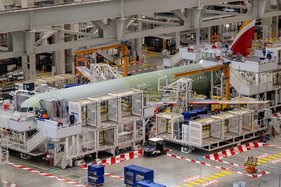 A Toulouse, l’usine dernier cri d’Airbus démarre l’assemblage de l’A321XLR