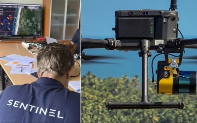 Surveillance et Innovation : Sentinel, leader de l’imagerie aérienne par drone en Guyane et dans la Caraïbe