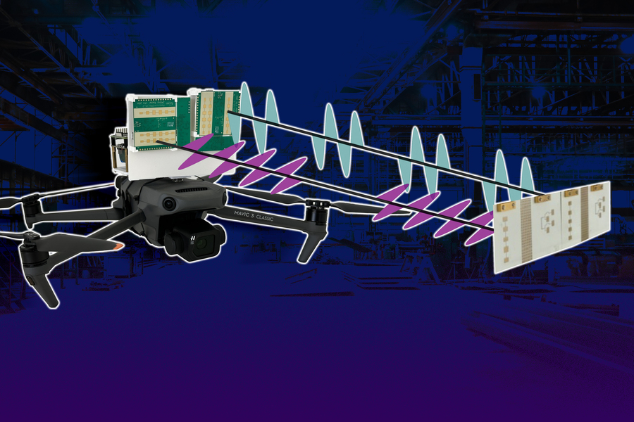 Des ingénieurs permettent à un drone de déterminer sa position dans l&rsquo;obscurité et à l&rsquo;intérieur