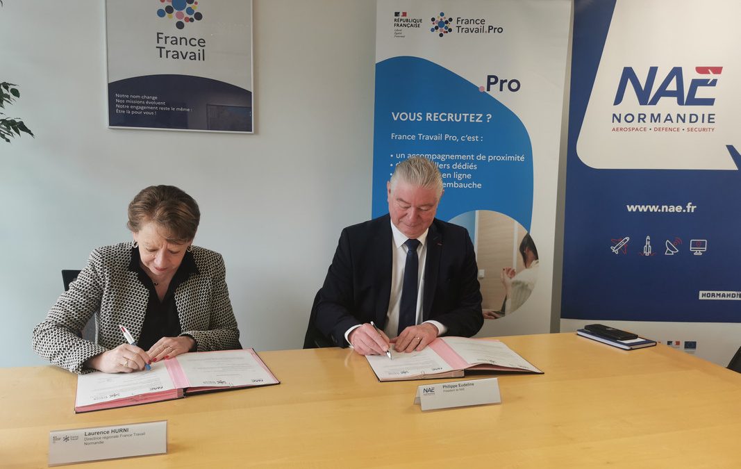 NAE s’associe à France Travail pour booster les recrutements dans la filière aérospatiale normande