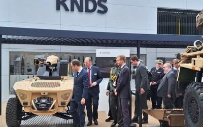 KNDS France a officiellement dévoilé le Centurio X-30, un nouveau robot armé d’un canon de 30 mm