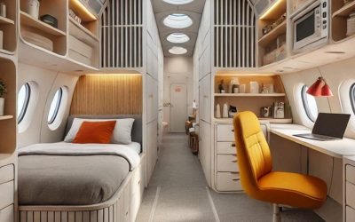 Transformer les avions en fin de vie en logements étudiants : une idée ingénieuse primée au hackathon de l’ENAC