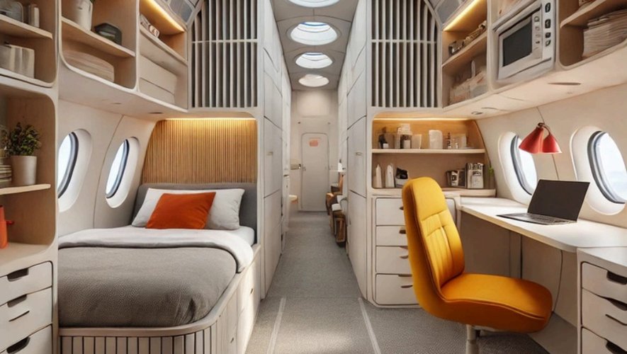 Transformer les avions en fin de vie en logements étudiants : une idée ingénieuse primée au hackathon de l’ENAC