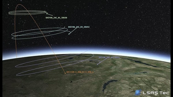 Selon la force spatiale américaine, la Chine a effectué des manœuvres de « combat aérien » en orbite