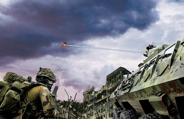 Le français CILAS développe un fusil laser dérivé du système HELMA-P pour les forces spéciales