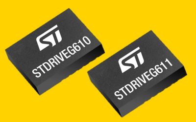 ST launches news GaN half-bridge drivers