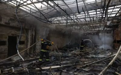 Russia launches war&rsquo;s largest drone attack ahead of Putin-Trump call