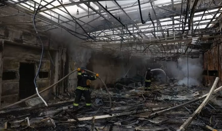 Russia launches war&rsquo;s largest drone attack ahead of Putin-Trump call