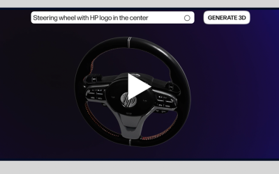 Fabrication additive : HP convertit du texte en modèle 3D
