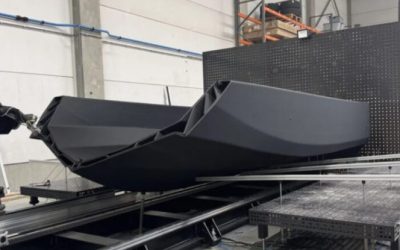 Le CEAD inaugure un centre dédié à l’impression 3D de coques de bateaux et réalise une coque de 6 mètres en 55 heures