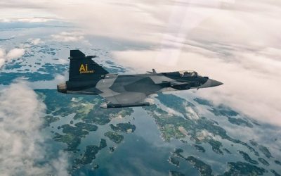 Helsing et Saab ont testé avec succès une solution de combat aérien autonome installée à bord d’un Gripen E