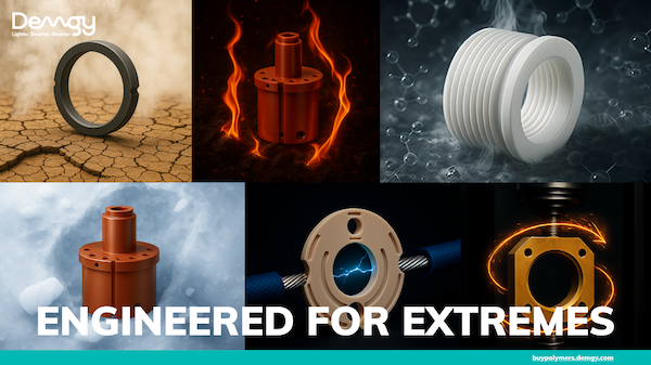 Demgy Group renforce son leadership dans les polymères très hautes performances avec sa nouvelle offre : Engineered for eXtremes